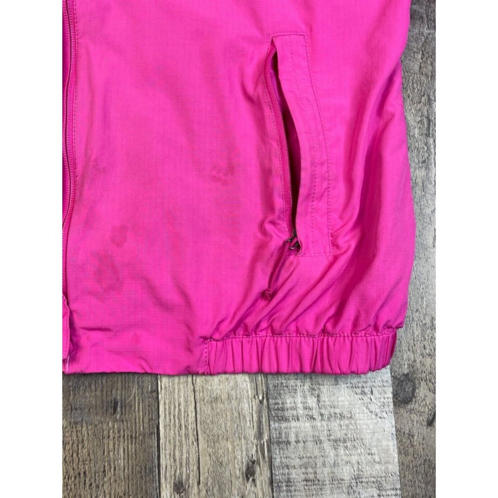 The North Face Women L Jacket Full Zip Windbreaker Rain Mesh Lined Pink Outdoor - Picture 4 of 11